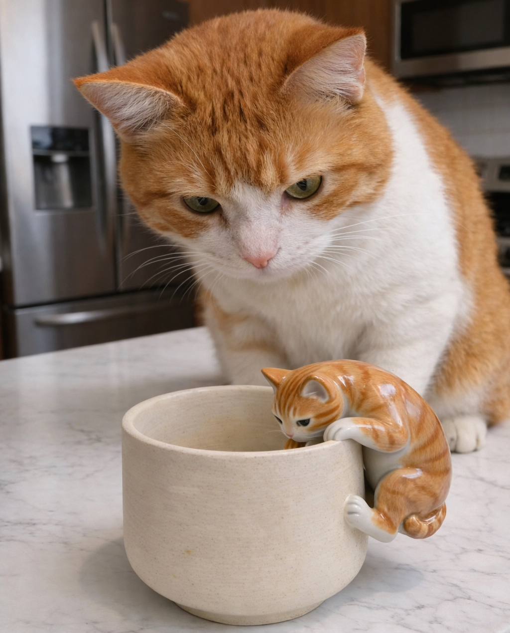 Sculpted Pet Ceramic Mug – 9 fl oz