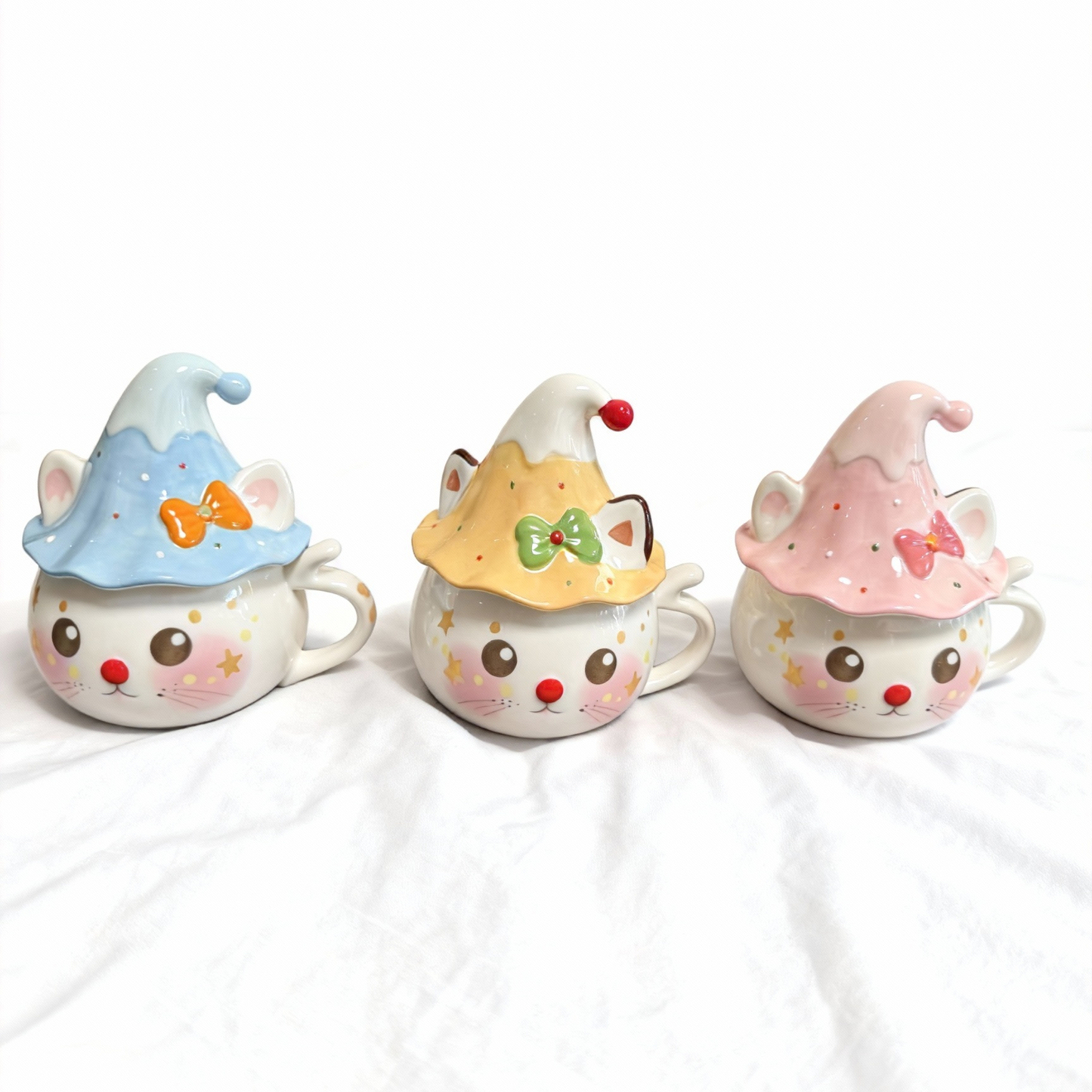 Cat Hat Ceramic Mug - 12.2 fl oz