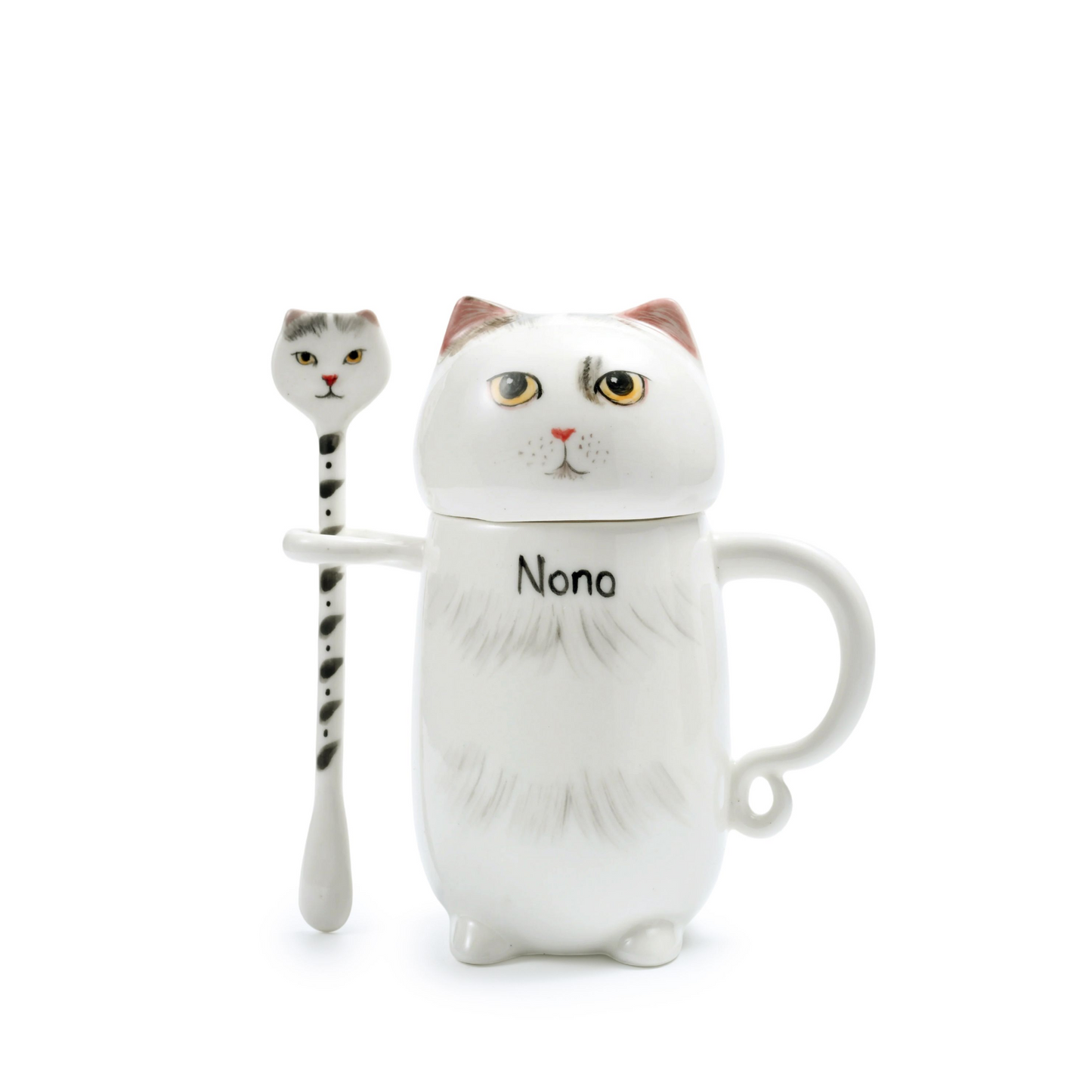 PetsonaMade Personalised Pet Portrait Coffee Cup Set (250 ml)