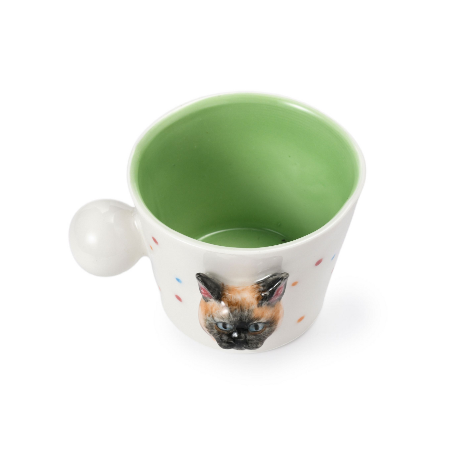 PetsonaMade Personalised 3D Hand-Painted Pet Portrait Coffee Mug (250 ml)