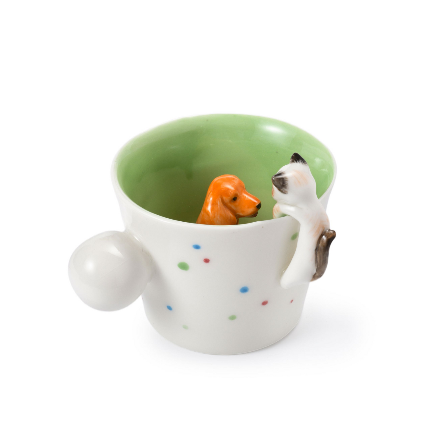 PetsonaMade Personalised 3D Hand-Painted Pet Portrait Coffee Mug (250 ml)