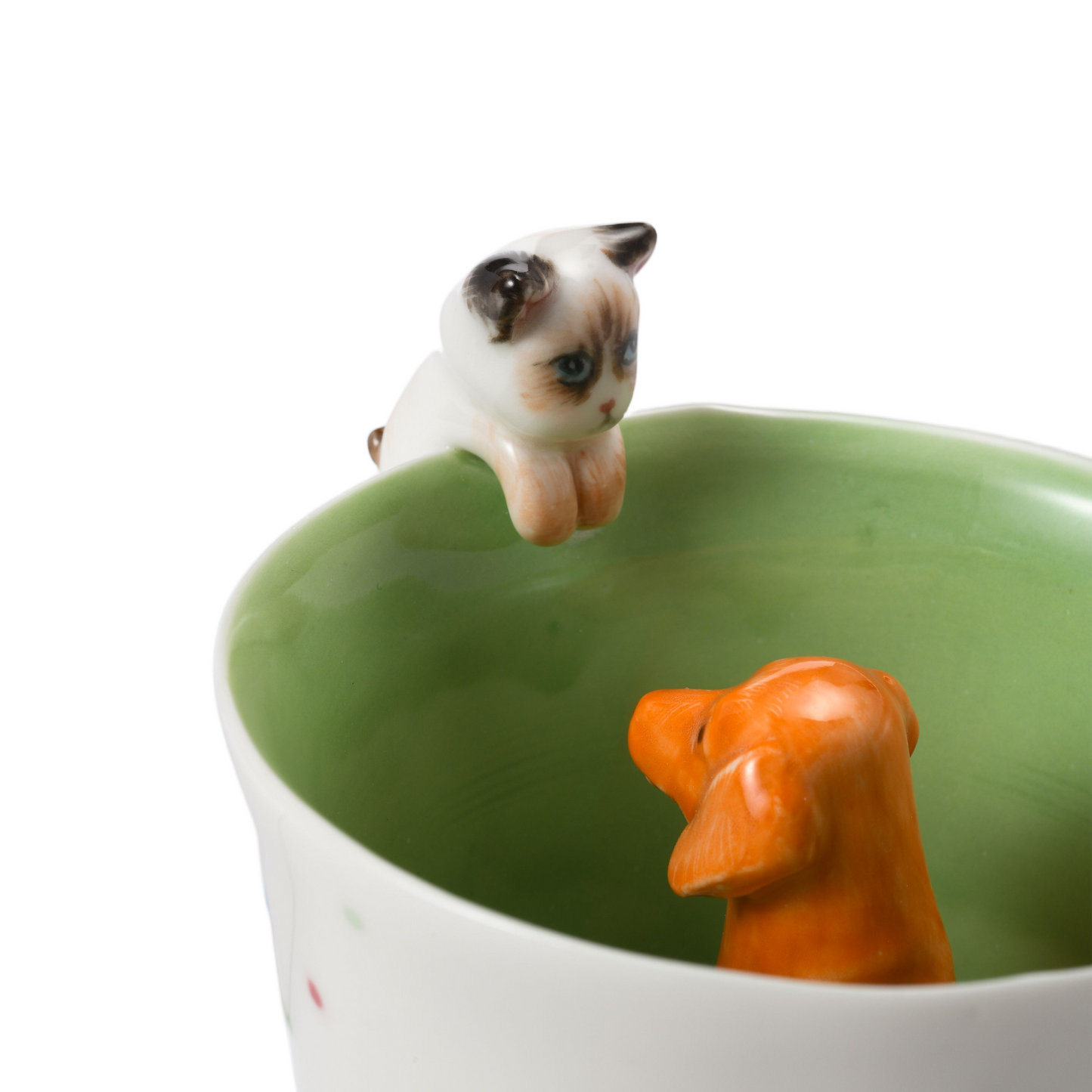 PetsonaMade Personalised 3D Hand-Painted Pet Portrait Coffee Mug (250 ml)