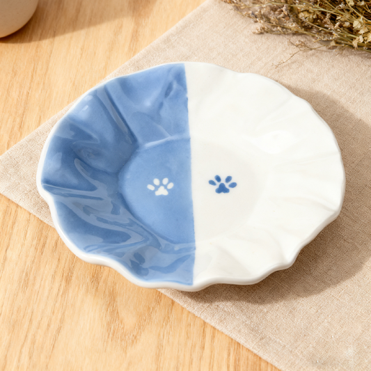 PetsonaMade Personalised 2D Hand-Painted Pet Portrait Coffee Saucer (1.18 × 5.91 in)