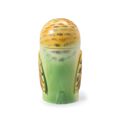 PetsonaMade Creative Ceramic Parrot Urn – Handcrafted Memorial Keepsake