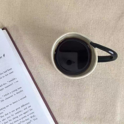 Handmade Ceramic Cat Coffee Cup – Choose Espresso 3.5/6 fl oz