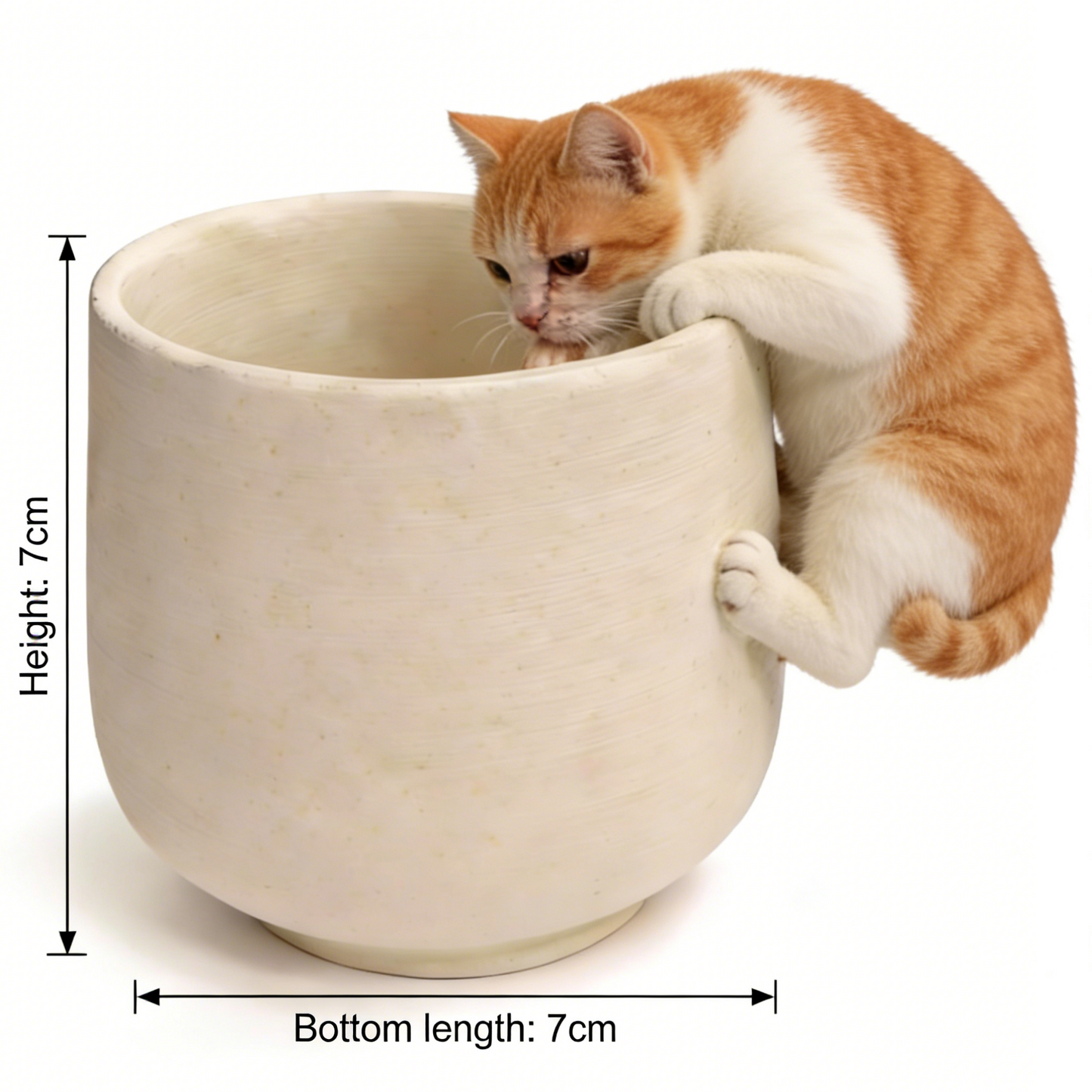 Sculpted Pet Ceramic Mug – 9 fl oz