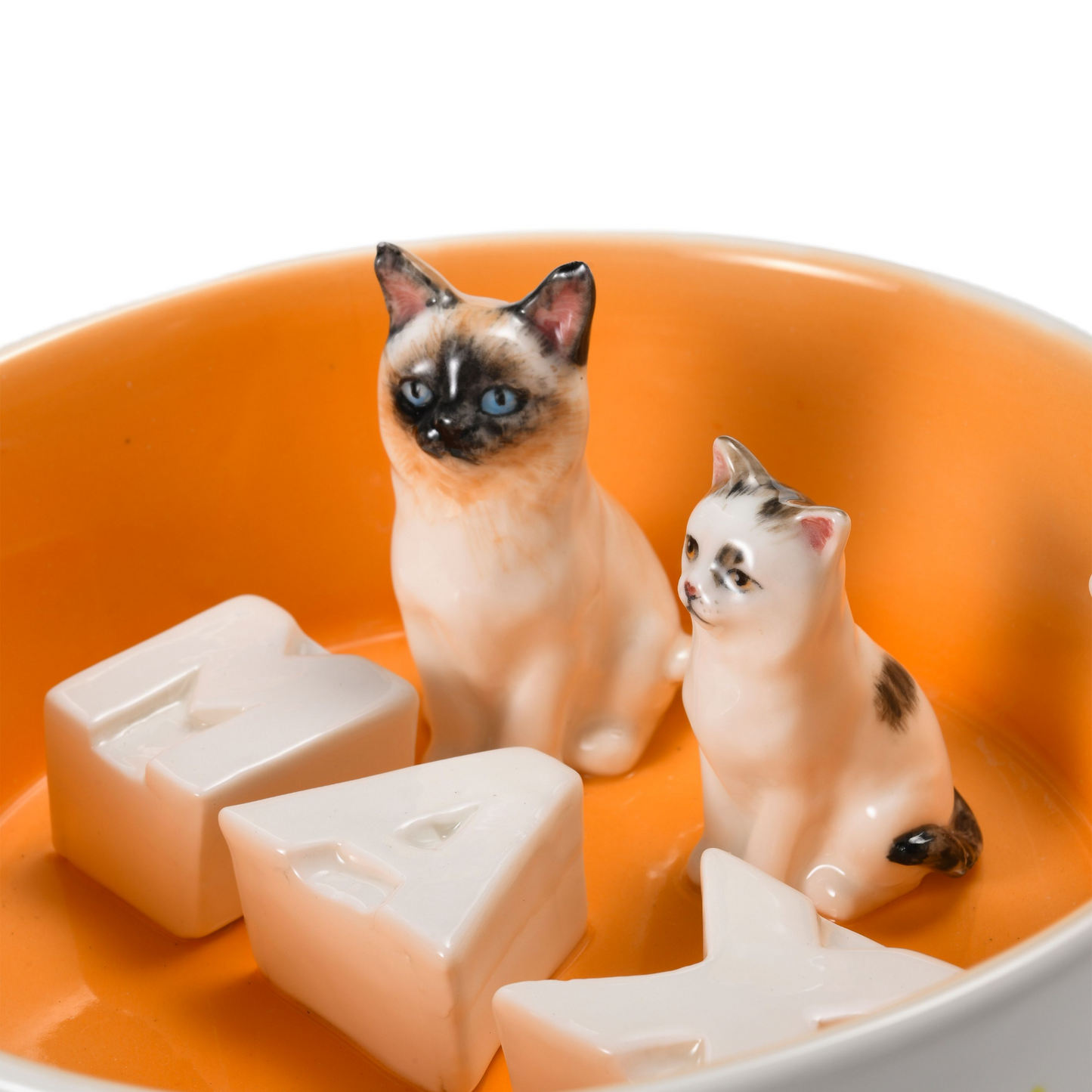 PetsonaMade Personalised Hand-Painted Pet Portrait Food Bowl (800 ml)