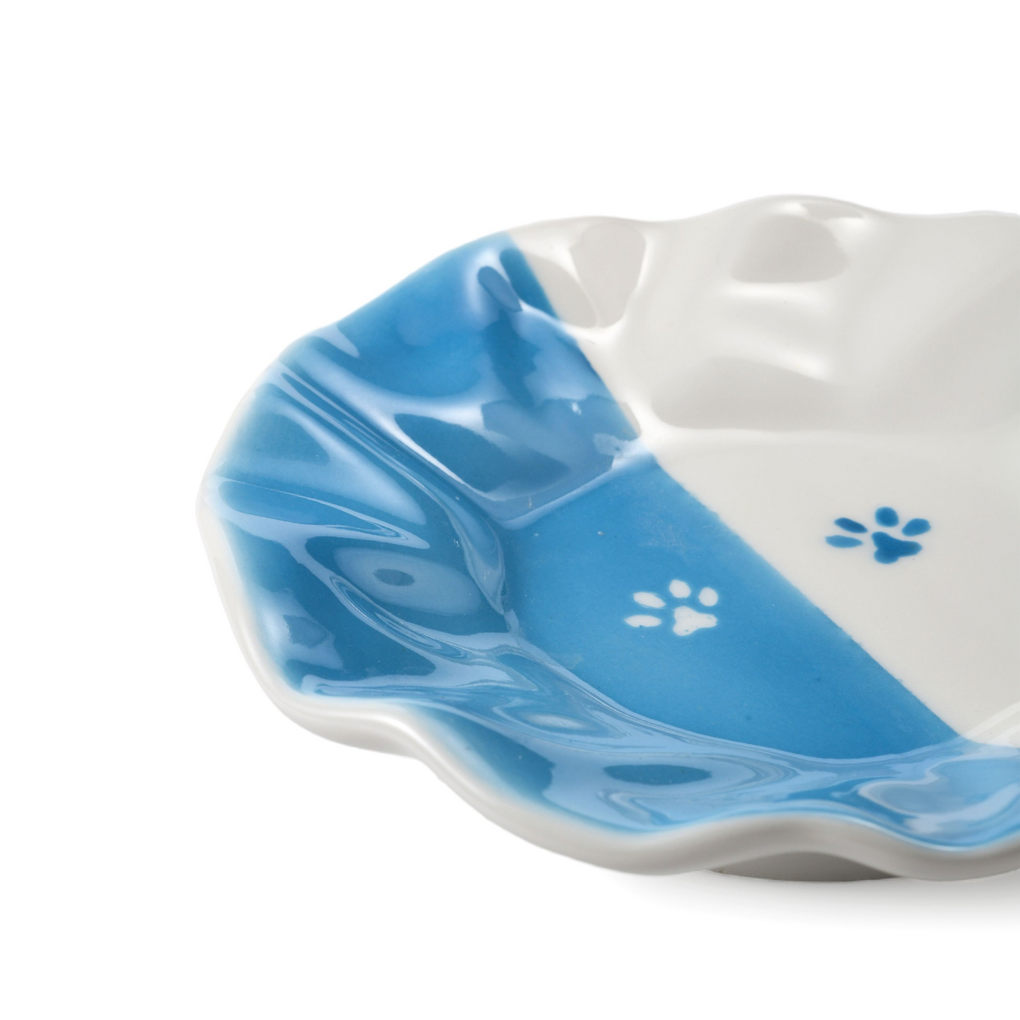 PetsonaMade Personalised 2D Hand-Painted Pet Portrait Coffee Saucer