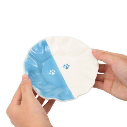 PetsonaMade Personalised 2D Hand-Painted Pet Portrait Coffee Saucer