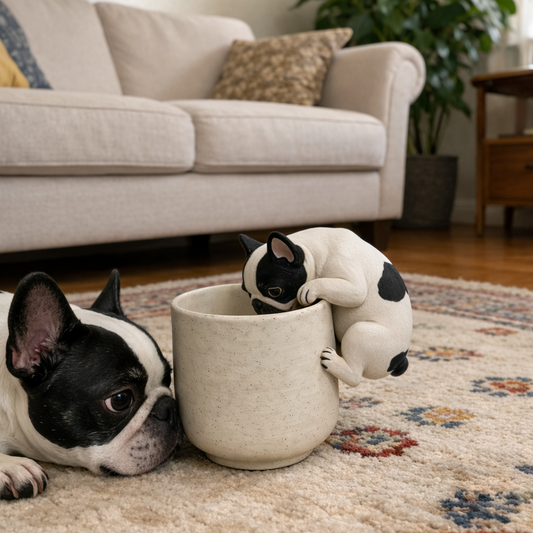 Sculpted Pet Ceramic Mug – 9 fl oz