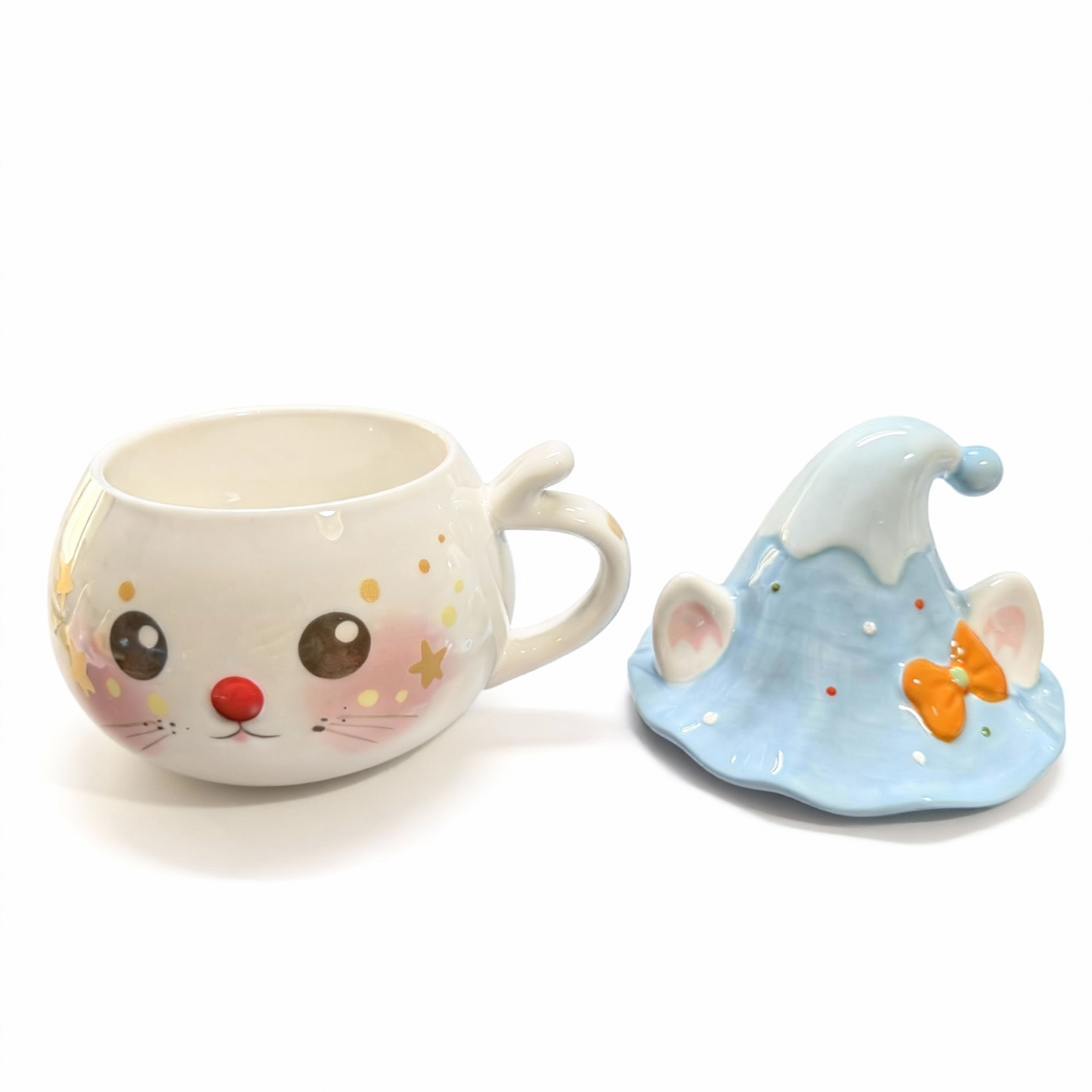 Cat Hat Ceramic Mug - 12.2 fl oz