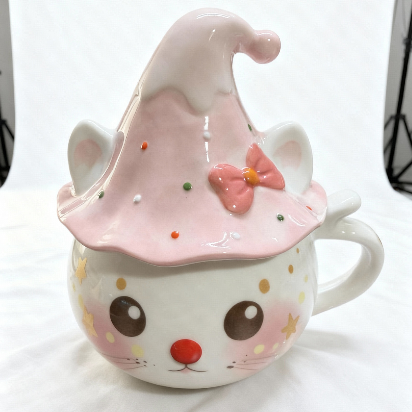 Cat Hat Ceramic Mug - 12.2 fl oz