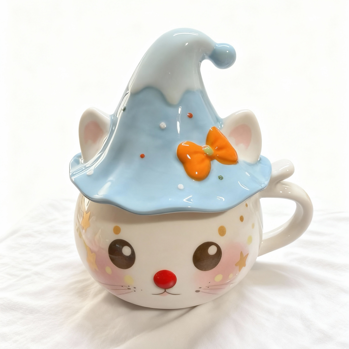 Cat Hat Ceramic Mug - 12.2 fl oz