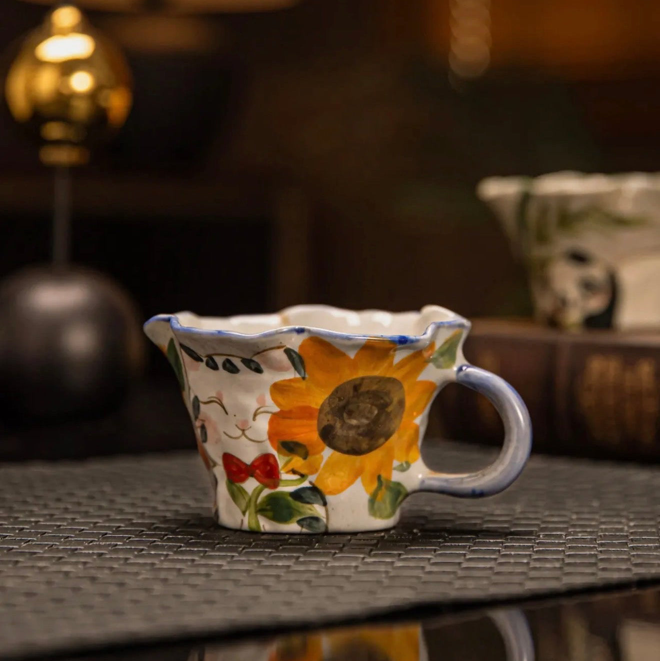 Hand-Painted Animal Ceramic Mug Collection – 6.8 fl oz