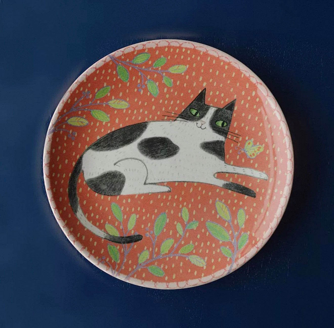 Easter Pets Ceramic Plate (7.9–8.9 in)