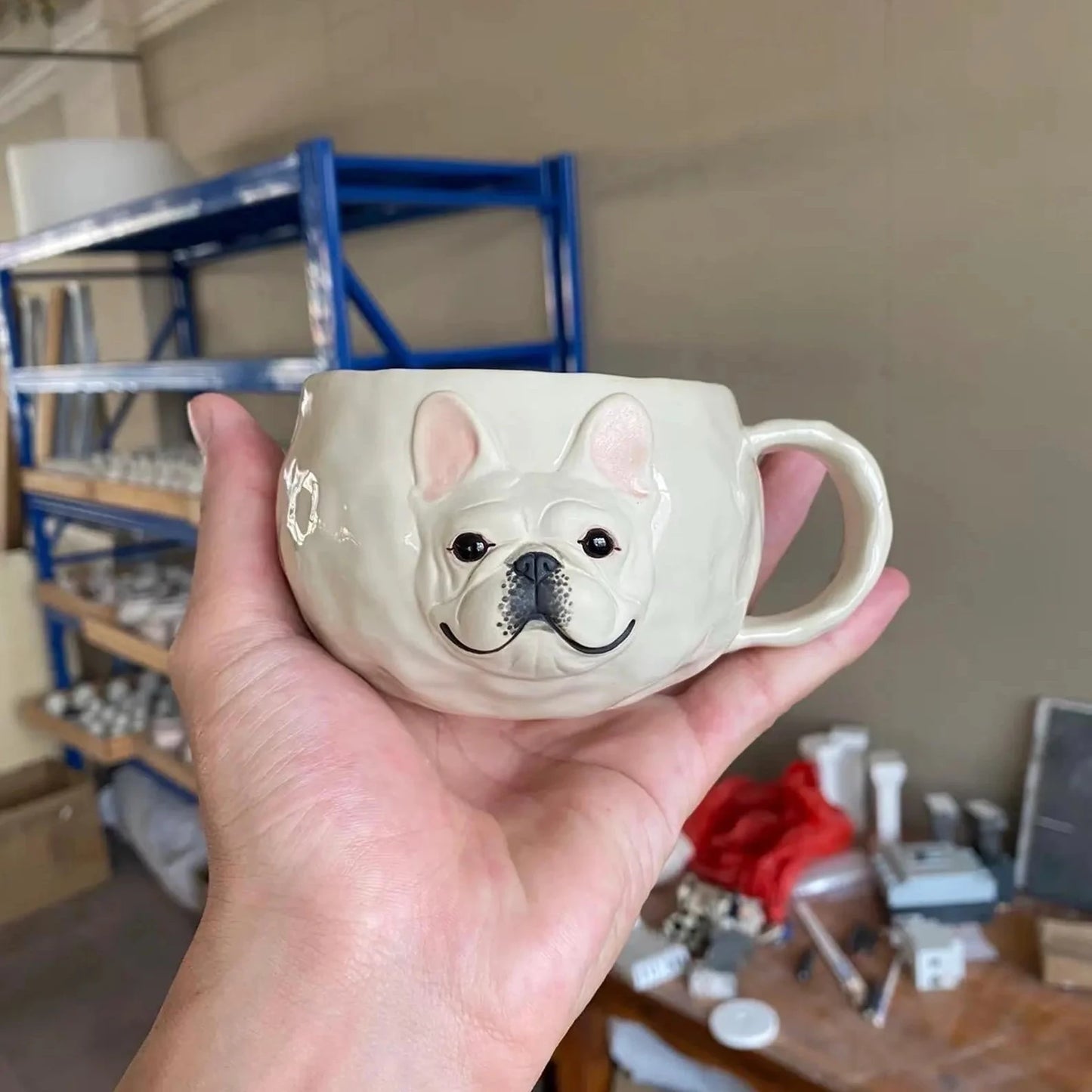 French Bulldog Ceramic Mug – 9.5 fl oz