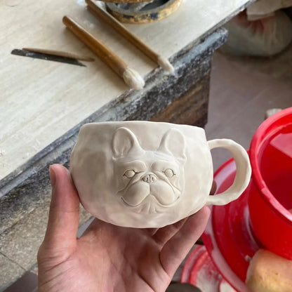 French Bulldog Ceramic Mug – 9.5 fl oz
