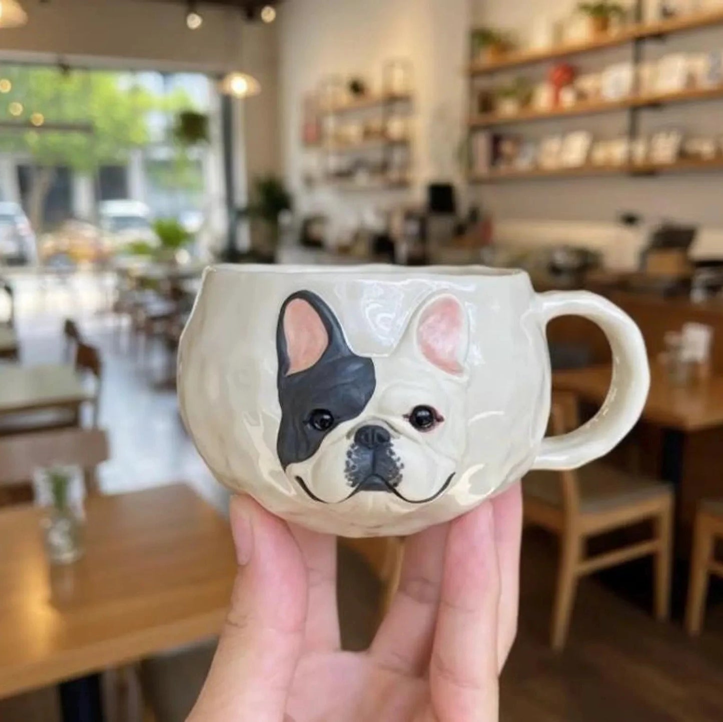 French Bulldog Ceramic Mug – 9.5 fl oz