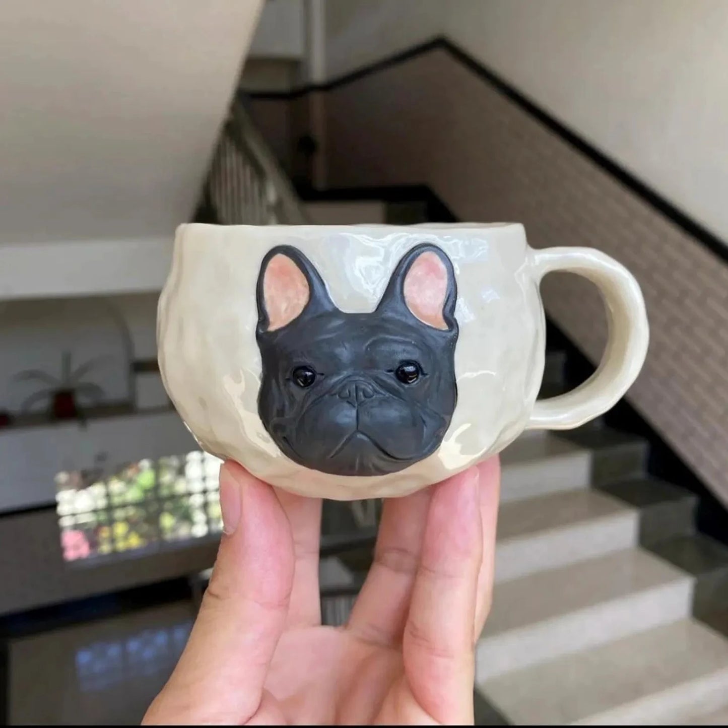 French Bulldog Ceramic Mug – 9.5 fl oz
