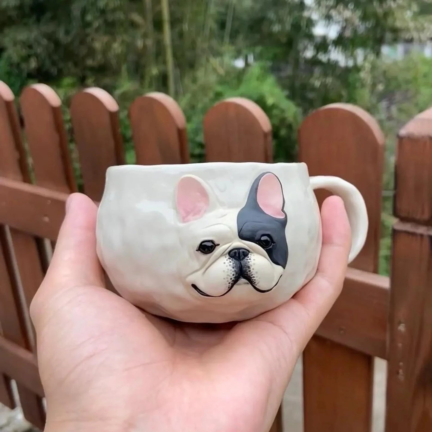 French Bulldog Ceramic Mug – 9.5 fl oz