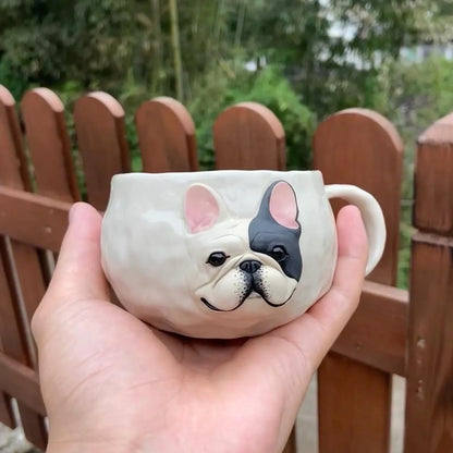 French Bulldog Ceramic Mug – 9.5 fl oz